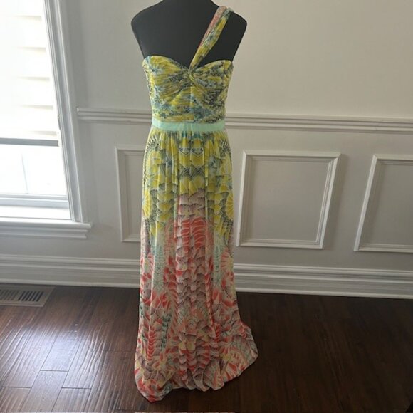 BCBGMAXAZRIA Inga Abstract Maxi - Picture 2 of 5